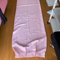 ピンクのカーテン2枚組