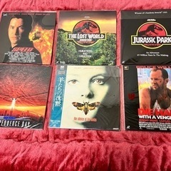 LDプレイヤー＋レーザーディスク6枚セット