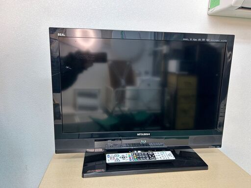 大阪★「T335」三菱 26型Blu-ray\u0026HDD内蔵 液晶テレビ DVD再生 録画