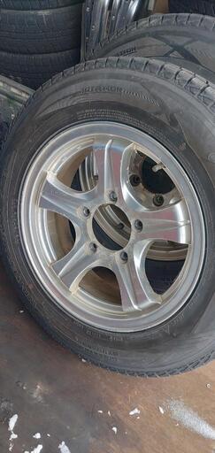 JB23 ジムニー ダンロップ スタッドレスホイール付き 4本 175/80R16