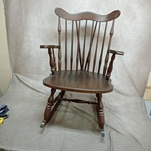 椅子 チェア ロッキングチェア ＫＭＫ 柏木工 木製椅子 アンティーク レトロ