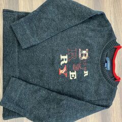 【中古】100A　ベビー服（ニット　起毛）