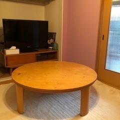 ニッセン　テーブル　110cm丸型