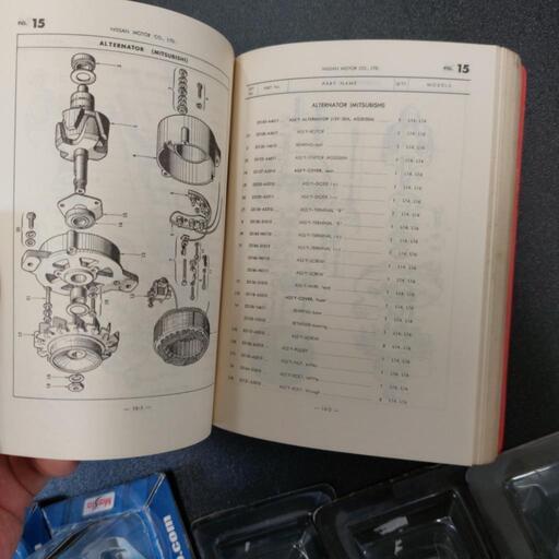 🔶DATSUN❗ダットサン510ブルーバードバン🐦️パーツリスト (ライツ  