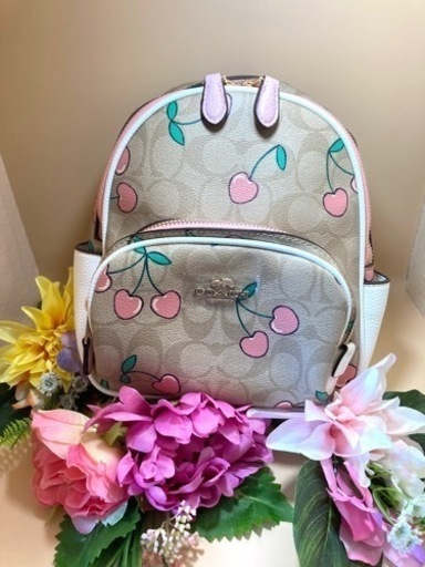 ★新品未使用★ COACH ミニリュック さくらんぼ 【純正袋付き】