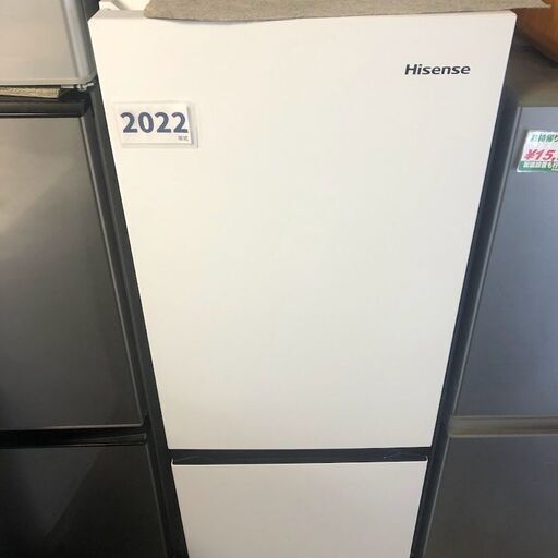 ハイセンス HR-D16F　冷凍冷蔵庫 　2ドア　162L　2022年製