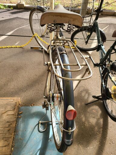 ☆店頭にて試乗可☆ J4109 アサヒ自転車 シティサイクル クリーム 26