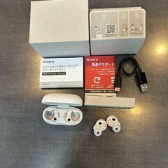 J5019★極美品★LinkBuds S　SONY  ワイヤレスノイズキャンセリングステレオヘッドセット  箱、充電ケーブル付き　動作確認済み　ワイヤレスイヤホン
