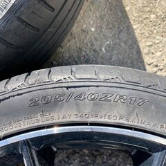 XSPEED クロススピード　17インチ　4本セット　4穴　現状渡し