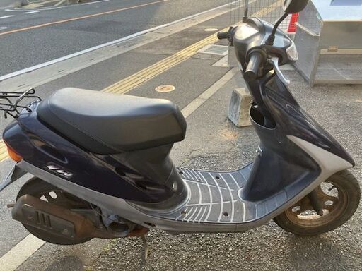 実働整備済み スーパーディオ AF27紺 自賠責付 キャブ清掃済