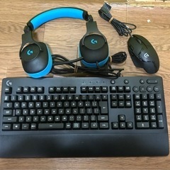 ゲーミングキーボード・マウス・ヘッドセット３点セット