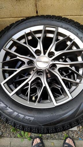 BMW 1シリーズ スノータイヤ、ホイル4本セット BMW