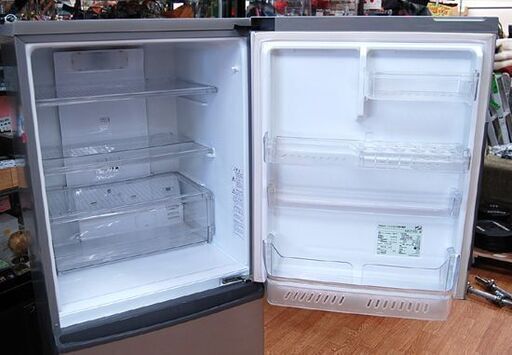 2016年製 272L 3ドア 冷蔵庫 アクア AQR-271E シルバー系 200Lクラス