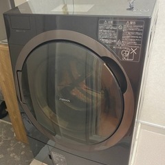 東芝 ドラム式洗濯乾燥機 ZABOON TW-127X7R ブラウン