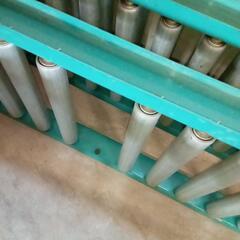 【急募！！今日・明日限定！早い方優先！】スチール製　ローラーコンベア8本セット 急募！！今日・明日限定！早い方優先！】スチール製 ローラーコンベア8