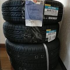 【ネット決済】DUNROP 新品タイヤ4本セット155/65 R...