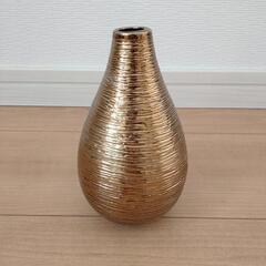 フランフラン 花瓶 フラワーベース ゴールド