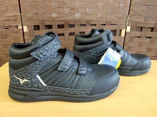 ☆未使用品 MIZUNO プロスニーカー ALMIGHTYSSⅡ21H 26.5cm 黒 ワーキングシューズ 安全靴 オールマイティ ミズノ プロテクティブスニーカー 札幌 北20条店