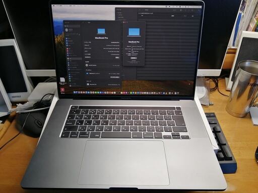 譲り先決定済】MacBook Pro 2019 ベスト 16inc ほぼ新品 Windows搭載も 