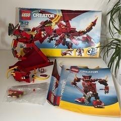 【現状品】LEGO Creator Fiery Legend 6...