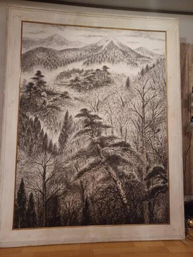 絵画　菊地黄村遺作集