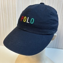 POLO Baby キャップ　帽子 ネイビー　紺色 キッズ、子供