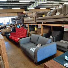 【愛品倶楽部柏店】近新家具 本革3Pハイバックソファ アーセナル