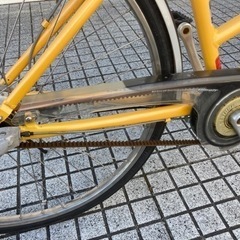 【27インチ自転車】アルベルト　ブリヂストン製❗️前後タイヤ、チューブ、サドル新品❗️スペアキーあり　若林自転車　膳所店　SALE中❗️