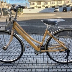 【27インチ自転車】アルベルト　ブリヂストン製❗️前後タイヤ、チューブ、サドル新品❗️スペアキーあり　若林自転車　膳所店　SALE中❗️