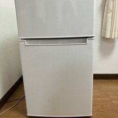 小型 2ドア 2019年製 冷蔵庫 冷凍庫 一人暮らしに 2台目に