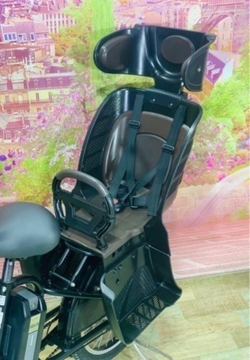 ❶5876子供乗せ電動アシスト自転車ブリヂストン20インチ良好バッテリー 
