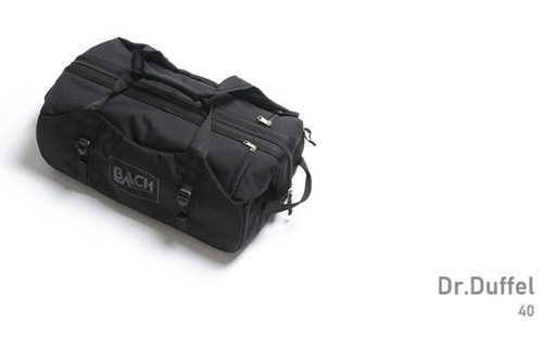 【未使用】BACH DR.DUFFEL（40L / ブラック）