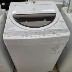 J4116 6ヶ月保証付き！　TOSHIBA　東芝 6.0kg洗濯機 AW-6G9 2021年製 動作確認、クリーニング済み　【リユースのサカイ柏店】