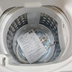 J4116 6ヶ月保証付き！　TOSHIBA　東芝 6.0kg洗濯機 AW-6G9 2021年製 動作確認、クリーニング済み　【リユースのサカイ柏店】