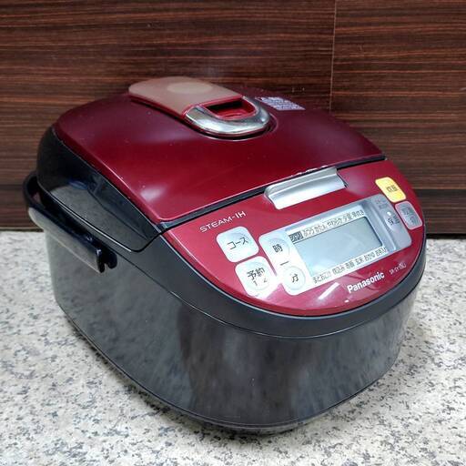 パナソニック スチームIHジャー 炊飯器 5.5合 ダイヤモンド大火力竃釜 SR-SY106J 2017年製 Panasonic