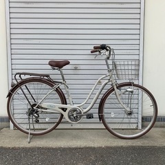 ☆前後タイヤ新品☆ 26型 6Sオートライト軽快車 防犯登録料込