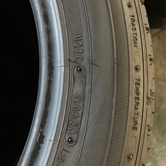 タイヤ 美品 4本 ファルケン 235/55R18 104Y FK510SUV AZENIS