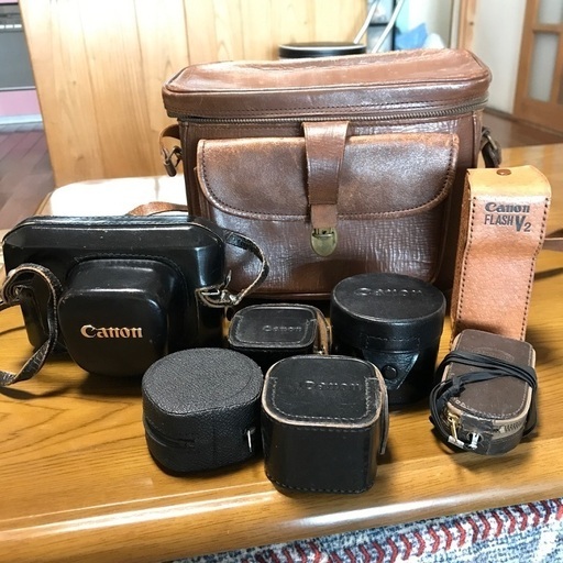 レトロカメラ (Canon7 model)