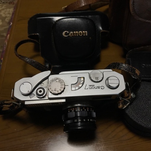 レトロカメラ (Canon7 model)