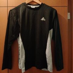 【美品】ロンT adidas M ブラック