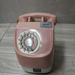 レトロ! 公衆電話 ピンク電話 ダイヤル式 675-A2  NT...