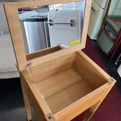 無印良品 MUJI ドレッサー スツール 鏡台 メイクテーブル