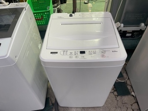 【リサイクルサービス八光】2022年製　ヤマダセレクト YWMT60H1 洗濯機 ヤマダオリジナル 6.0kg ホワイト