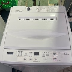 【リサイクルサービス八光】2022年製　ヤマダセレクト YWMT60H1 洗濯機 ヤマダオリジナル 6.0kg ホワイト