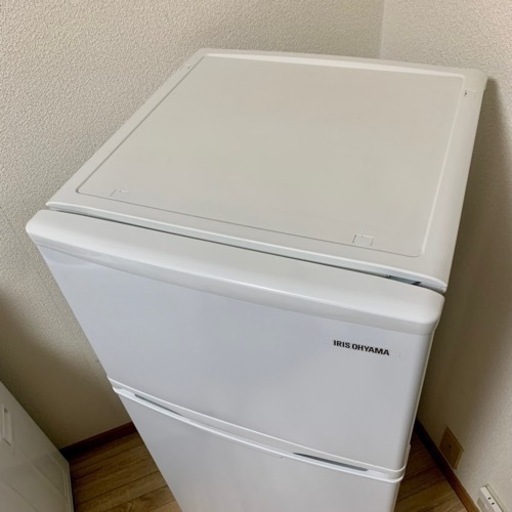 アイリスオーヤマ 2ドア冷蔵庫 AF-118-W 2020年製