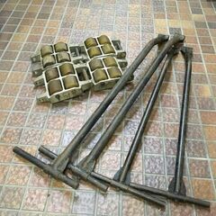 今野製作所 型番不明 イーグルローラー 4個セット ローラ―バー4個付き【市川行徳店】【店頭取引限定】【中古】管理番号：ITBY4QDB7IKU