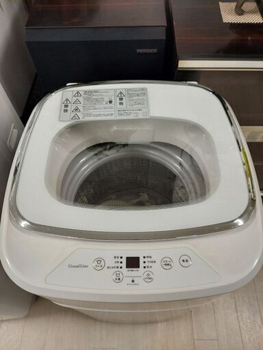 A-stage　小型全自動洗濯機　3.8kg　GLW-38W