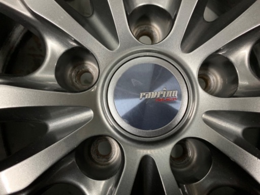 ウェッズ ラブリオン RM01☆17×7J5H114.3＋48エスティマヴェゼル  