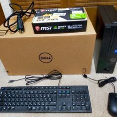 新古品　グラボ・メモリ増設済　2023年モデルDELLデスクトップ　Vostro 3020 SFF　i5-13400 10コア16スレッド　最大5画面可能　FX・株式投資・事務用に　Windows11 新古品 グラボ・メモリ増設済 2023年モデルDELLデスクトップ Vostro