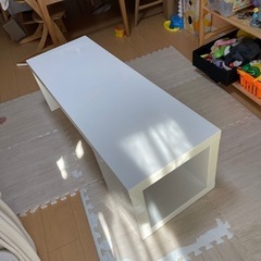 ローテーブル　IKEA ホワイト　白　テレビ台